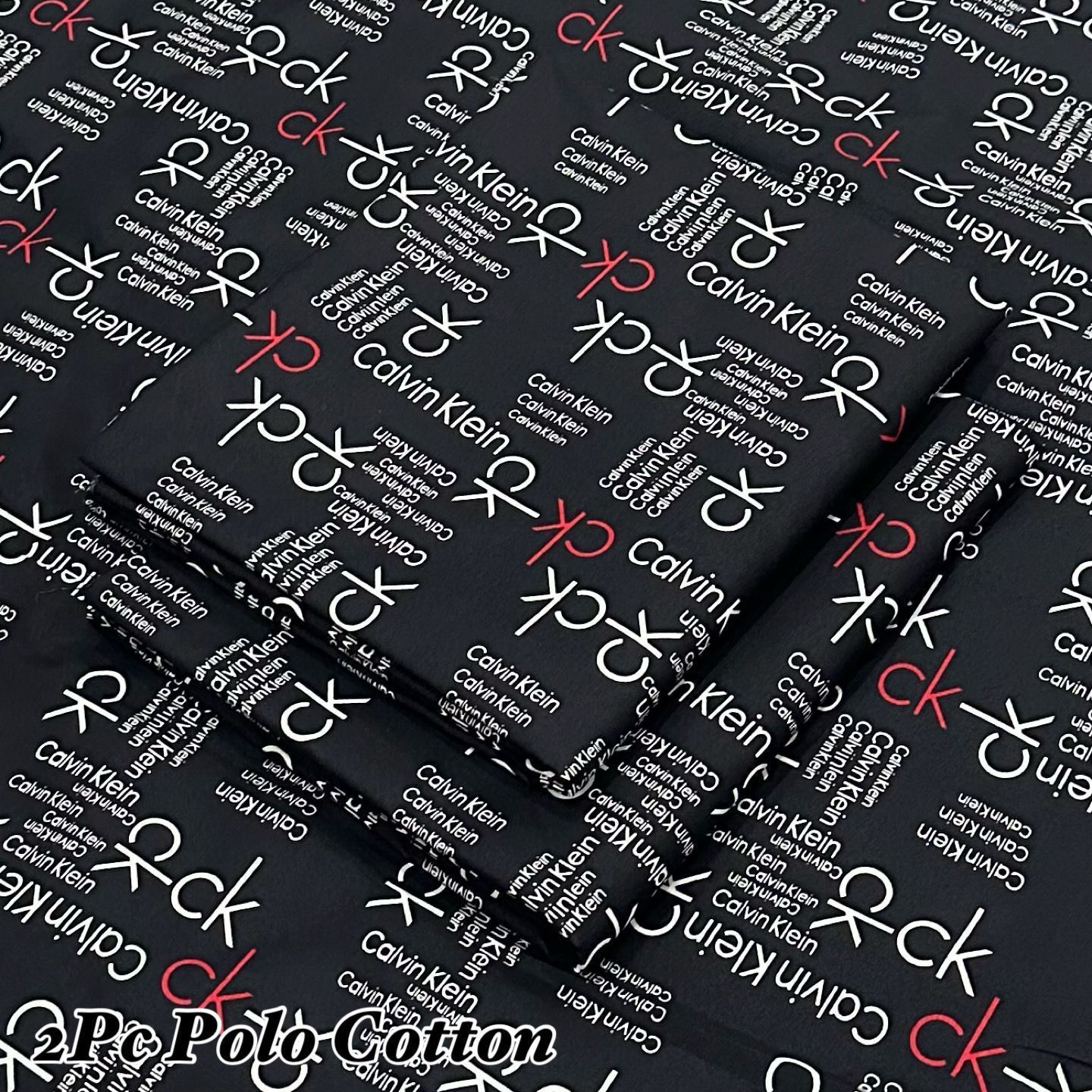 2pc Micro Polo Cotton Unsititched suit -37