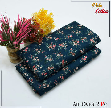 2pc Micro Polo Cotton Unsititched suit -98
