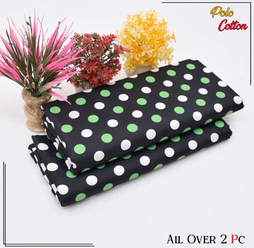 2pc Polo Cotton Unsititched suit -185