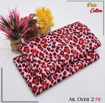 2pc Polo Cotton Unsititched suit -234