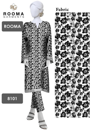 2pc Polo Cotton Unsititched suit -232