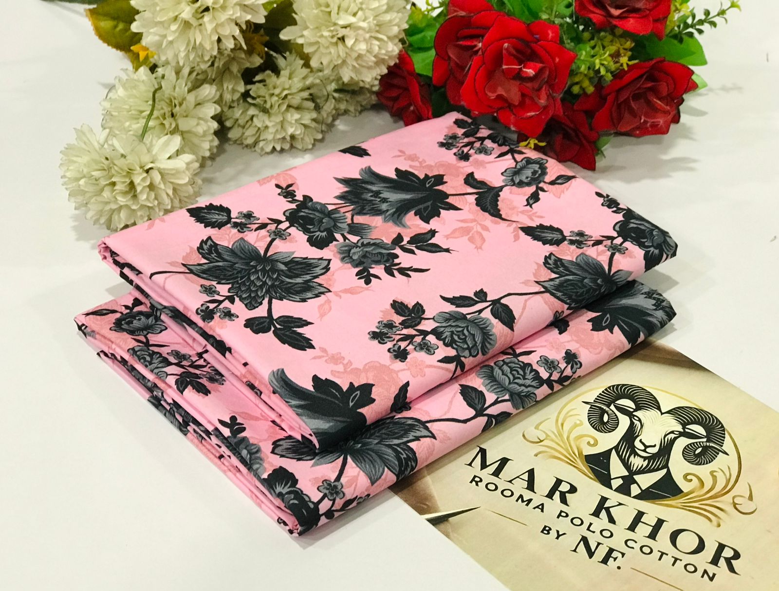 2pc Polo Cotton Unsititched suit -233
