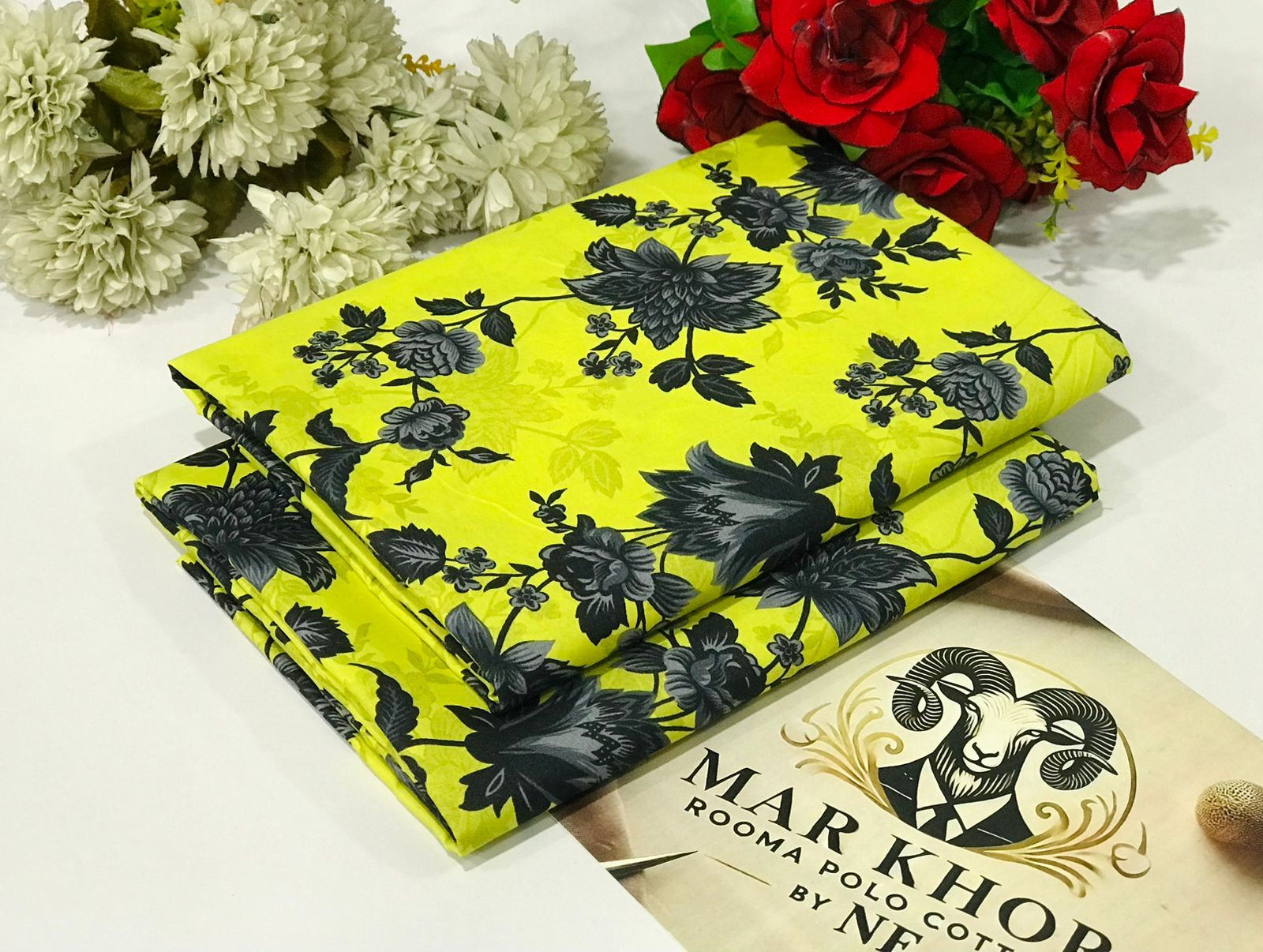 2pc Polo Cotton Unsititched suit -229