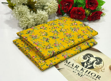 2pc Polo Cotton Unsititched suit -228