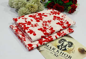 2pc Polo Cotton Unsititched suit -252