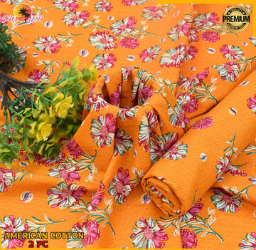 2pc Polo Cotton Unsititched suit -276