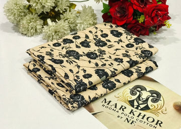 2pc Polo Cotton Unsititched suit -317