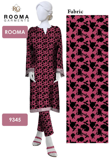 2pc Polo Cotton Unsititched suit -314