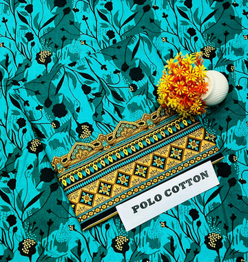 2pc Polo Cotton Unsititched suit -290