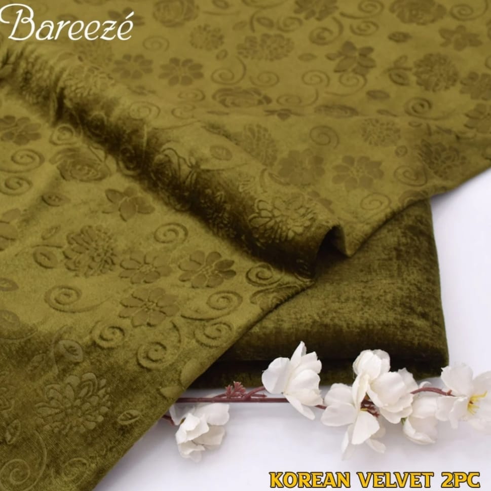 Korean Velvet 2PC-A010