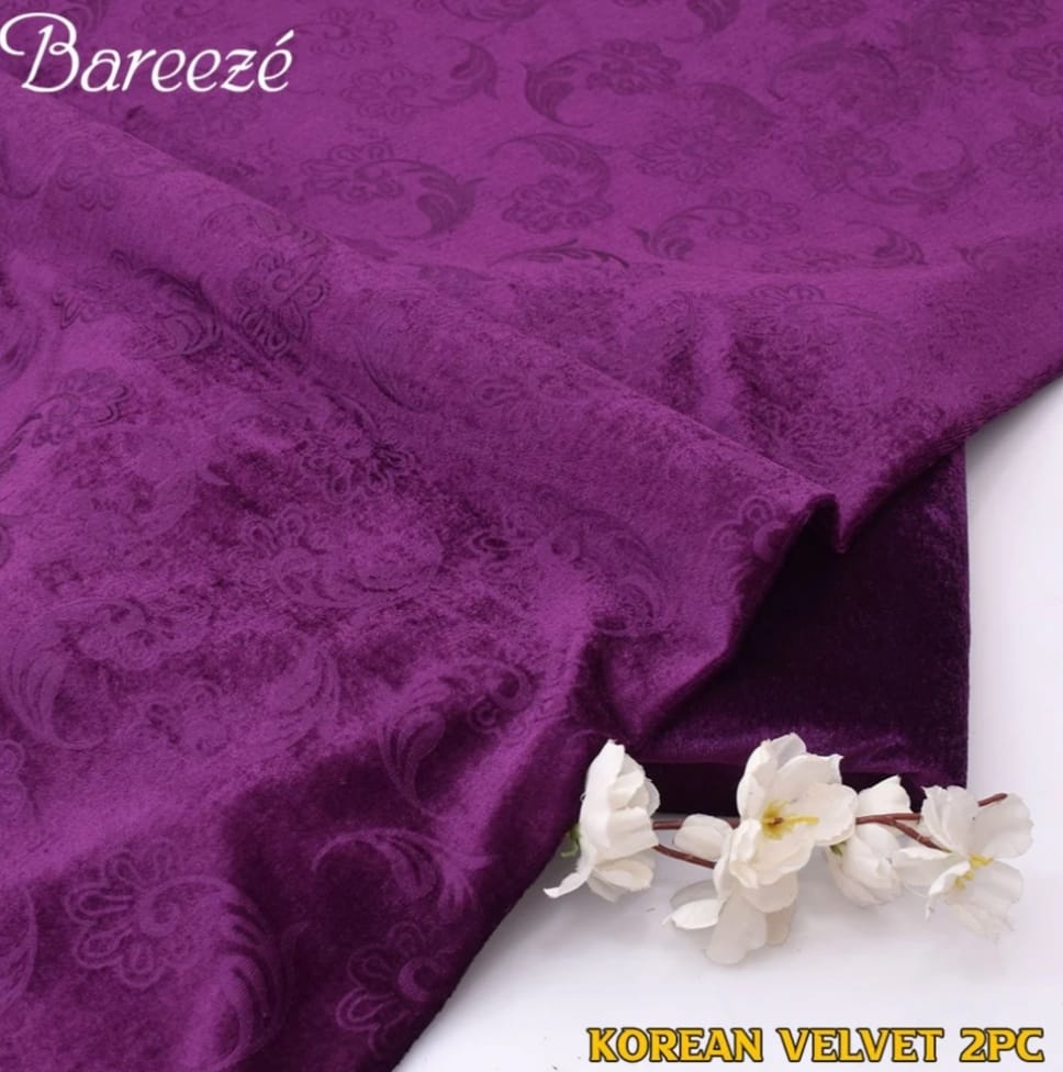 Korean Velvet 2PC-A09