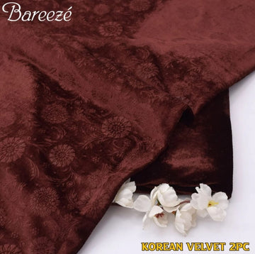 Korean Velvet 2PC-A06