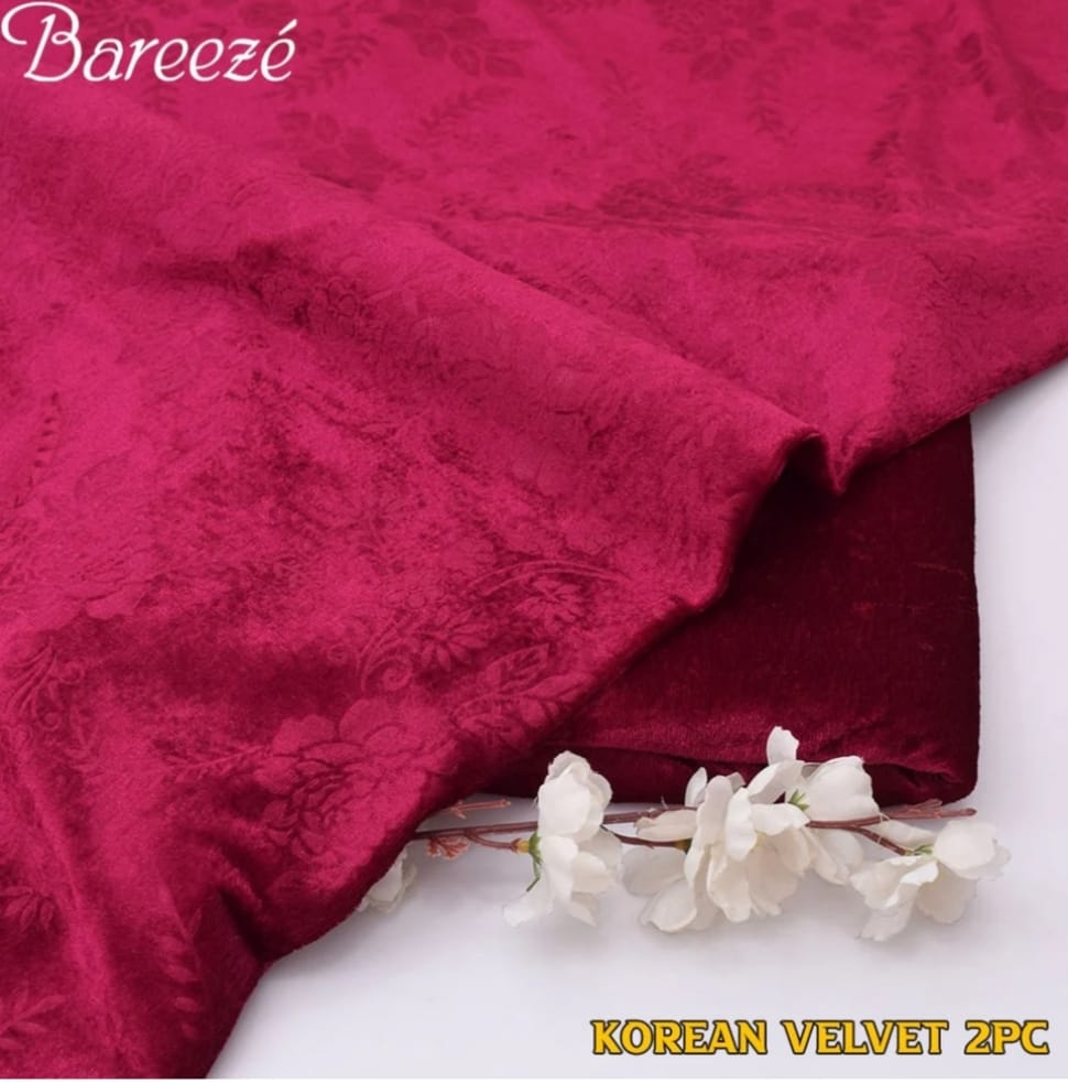 Korean Velvet 2PC-A05