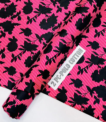 2pc Polo Cotton Unsititched suit -503