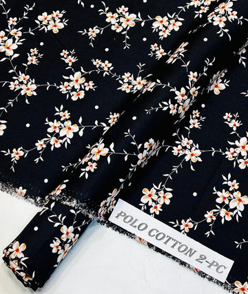 2pc Polo Cotton Unsititched suit -521