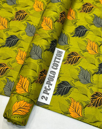 2pc Polo Cotton Unsititched suit -540