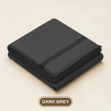 Mens Winter Wool shawl-Dark grey