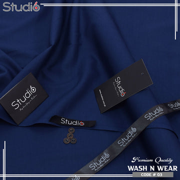 STUDIO6 Wash And Wear- Navy Blue
