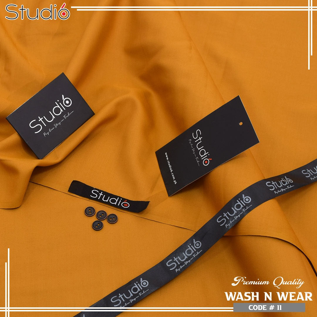 STUDIO6 Wash And Wear- Mustrad