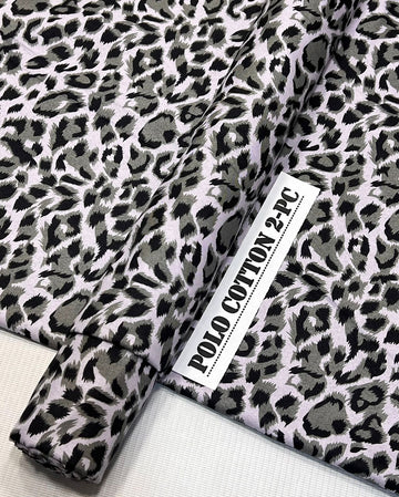 2pc Polo Cotton Unsititched suit -576