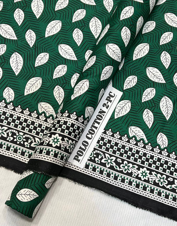 2pc Polo Cotton Unsititched suit -589